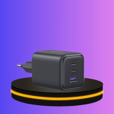 ที่ชาร์จเร็ว Mini GaN Fast Charger 45W 3 ช่องชาร์จ