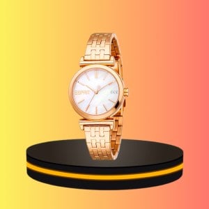 Esprit Women Georgina  นาฬิกาข้อมือสำหรับผู้หญิง สี Rose Gold