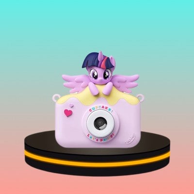 MY LITTLE PONY Kids Camera กล้องของเล่นใช้งานได้จริงสำหรับเด็ก สีม่วง