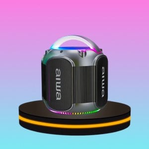 AIWA Spectre Zero ลำโพงบลูทูธ 360° Stereo สีดำ