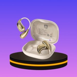 หูฟัง Bluetooth คุยโทรศัพท์ได้ยาวนาน พร้อมตัดเสียงรบกวน สีขาว
