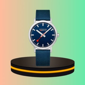 Mondaine CLASSIC Watch สี Deepest Blue