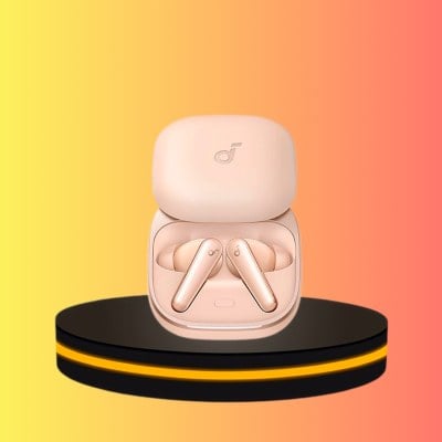 Anker Liberty 5 หูฟังไร้สาย Bluetooth 5.4 สี Rose Apricot