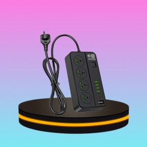 ปลั๊กไฟ ปลั๊กพ่วง USB ชาร์จเร็ว สายยาว 2 เมตร