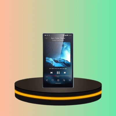 FiiO JM21 Hi-Res Music Player เครื่องเล่นเพลง สี Sky blue