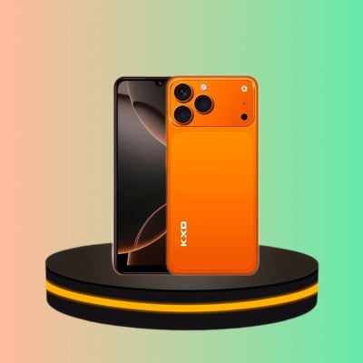 สมาร์ทโฟน KXD A07 Pro หน้าจอ 6.6 นิ้ว 8 Core รองรับ แอปฯ ธนาคาร สีส้ม