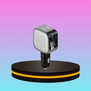 CUKTECH Car Charger หัวชาร์จในรถ 100W Max พร้อมสายชาร์จ USB-C ยาว 70 ซม.
