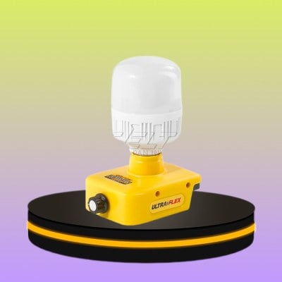 DELTON หลอดไฟ ไร้สาย LED ขนาด 12W แบบพกพา