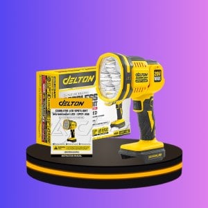 DELTON ไฟฉายไร้สาย สปอตไลท์ LED 20V