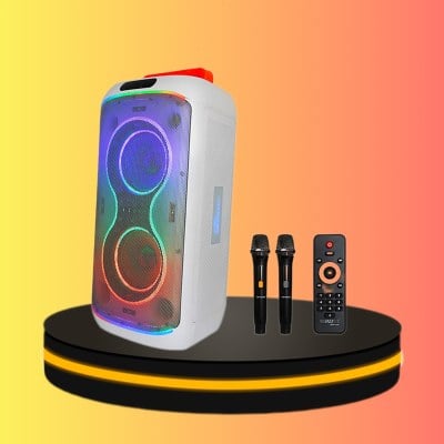 AIWA AW-X5150 Party Speaker ชุดลำโพงสำหรับปาร์ตี้ (สีขาว)