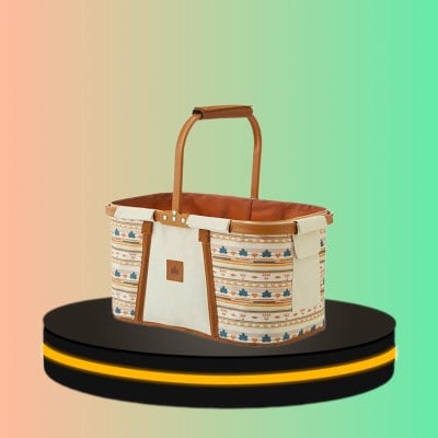 Foldable Basket ตะกร้าแคมป์ปิ้ง พับได้