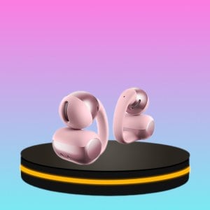 Shokz OPENDOTS ONE หูฟังไร้สาย ใส่สบาย น้ำหนักเบา พร้อมระบบเสียง Dolby Audio (สีชมพู)