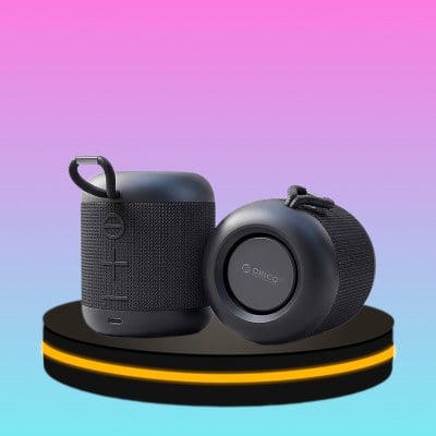 ORICO ลําโพงบลูทูธ Beat Go Hi-Fi สเตอริโอ กันน้ํา iPX5 (สีดำ)