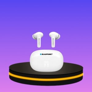 BLAUPUNKT หูฟังบลูทูธ รุ่น ELITE ONE กันน้ำระดับ IPX5 พกพาสะดวก เชื่อมต่อง่าย ตัดเสียงรบกวน (สีขาว)