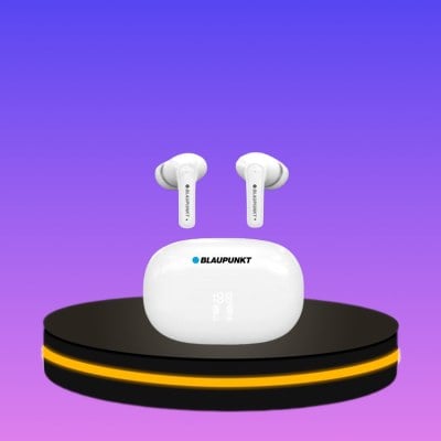 BLAUPUNKT หูฟังบลูทูธ รุ่น ELITE ONE กันน้ำระดับ IPX5 พกพาสะดวก เชื่อมต่อง่าย ตัดเสียงรบกวน (สีขาว)
