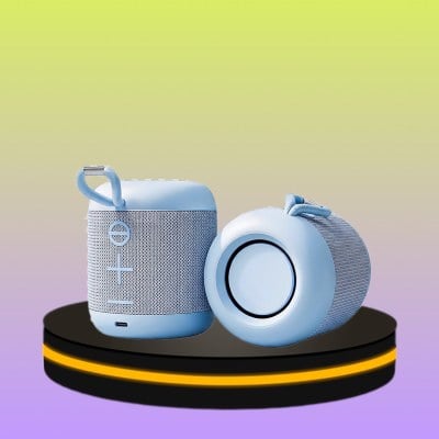 ORICO ลําโพงบลูทูธ Beat Go Hi-Fi สเตอริโอ กันน้ํา iPX5 (สีฟ้า)