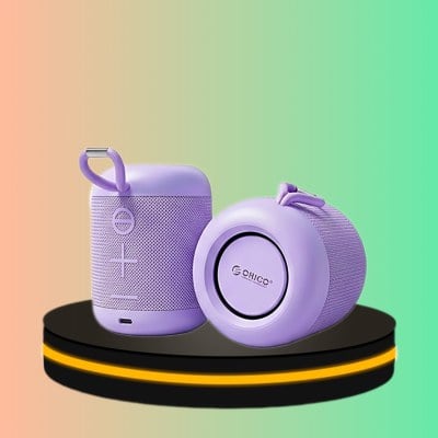 ORICO ลําโพงบลูทูธ Beat Go Hi-Fi สเตอริโอ กันน้ํา iPX5 (สีม่วง)