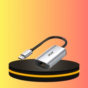 Acer อะแดปเตอร์ Ethernet ความเร็ว 1000 Mbps รุ่น USB